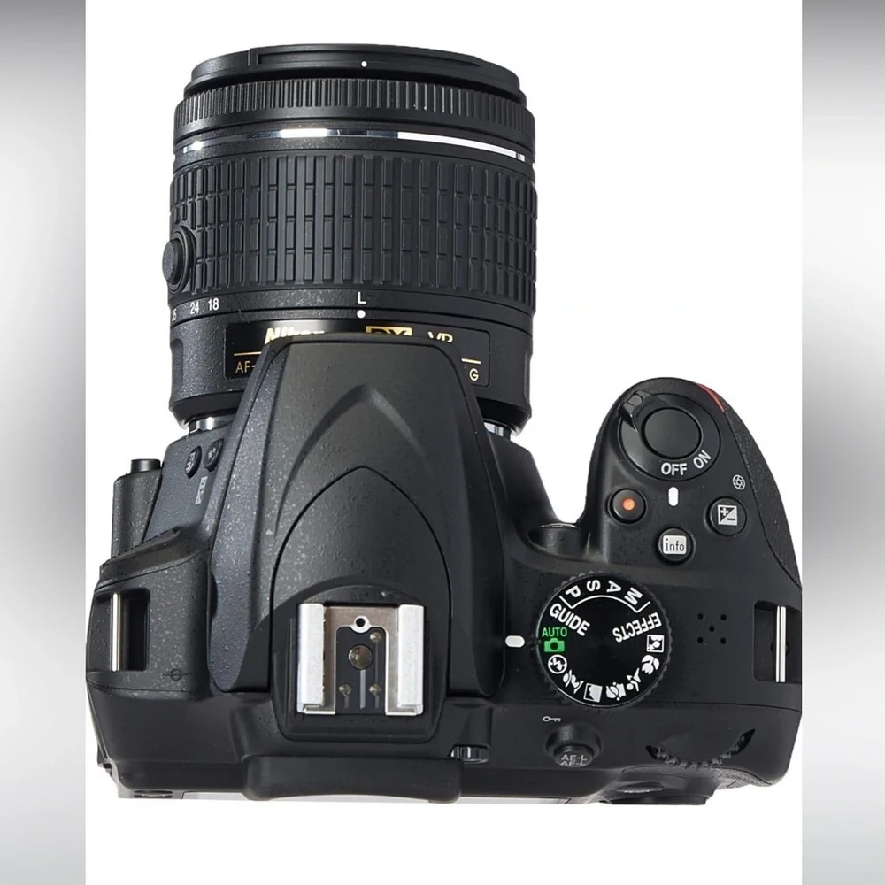 Nikon D3400 Digital SLR Camera & 18-55mm VR DX AF-P Zoom Lens (Black)